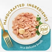 Purina Fancy Feast Appetizers Wet Cat Food, Tuna & Scallop in Broth, 1.1 oz Tray, 10 Pack