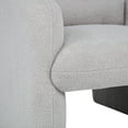 thumbnail image 5 of Minimalist Teddy Fleece Single Sofa Chair With Arms And Pillow, Grey Accent Chair For Living Room And Bedroom, 5 of 14