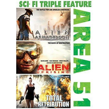 Area 51 - Sci-Fi Action Triple Feature (DVD)
