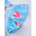 thumbnail image 5 of WIBACKER 3-12Y Girls Flutter Sleeve Unicorn Nightgown Soft Kids Nightdress Pajamas for Toddler to Big Girl Nightie Dress, 5 of 9