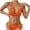 Orange, variant on Zuesphe Womens Swimsuits 2 Piece Tankini Womens Bathing Suits One Piece Womens Swimwear 2025 2 Pieces Beachwear Women Petite Vintage