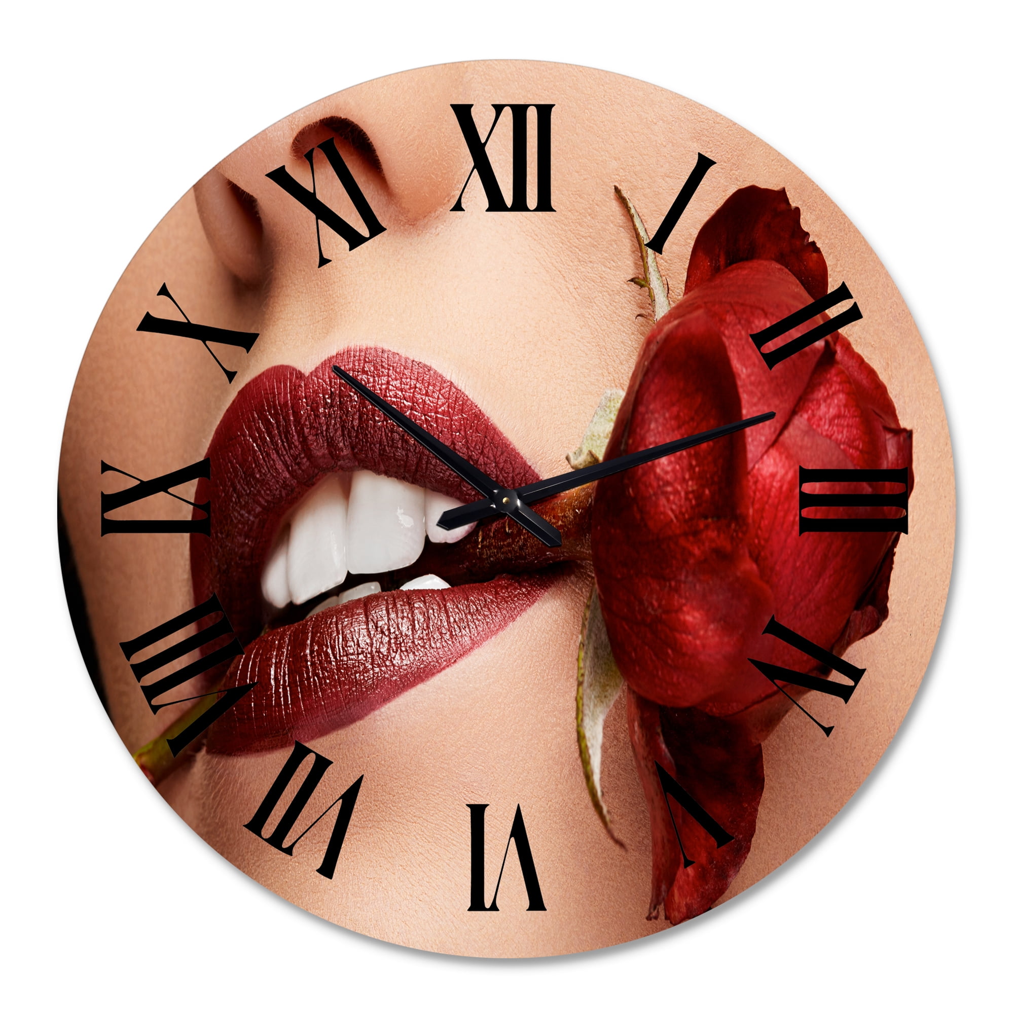 Designart 1 in Modern,Contemporary Wall Clock