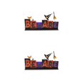 thumbnail image 3 of Guardoinrt Halloween Table Decor Sign Wood Decorative Greeting Card Board Decoration with Holder Office Outdoor Accessories Type1 NO1, 3 of 6