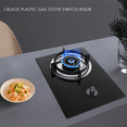 thumbnail image 2 of 10X Plastic Kitchen Gas Stove Stove Oven Control Rotary Knob Black, 2 of 7