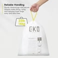 thumbnail image 4 of Bolsas de basura EKO Extra Strong, 50 L (13 galones), 110 unidades, 4 of 9