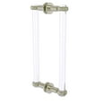 thumbnail image 1 of Allied Brass Clearview Collection 12 Inch Back to Back Shower Door Pull with Twisted Accents - Polished Nickel, 1 of 1