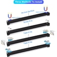 thumbnail image 2 of Black Light Bar 10W 1ft LED Blacklight for Fluorescent Tapestry Poster Body Paint Glow Party UV Strip Lights for Cabinet and Display Magnetic  2 Pack, 2 of 5