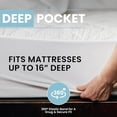 thumbnail image 3 of Behome Queen Mattress Protector, Soft Breathable Mattress Pad Cover, Waterproof Mattress Cover Protector with Deep Pocket up to 16” for Parents & Pet Owner, white, 3 of 7