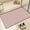 Pink, variant on Quick Dry Bath Mat, Bathroom Rugs Non Slip Washable Thin Absorbent Bath Mat Fits Under Door Bathroom Floor Mat Perfect for Bath, Shower, or Sink 16"x24"