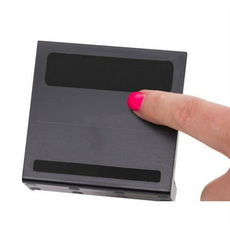 Note Tower - Pro Two-Page Side by Side Document Holder and Sticky Note Organizer - Black