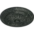 thumbnail image 3 of Ekena Millwork 16"OD x 2 1/4"P Wigan Ceiling Medallion, Hand-Painted Painted Turtle Crackle, 3 of 6