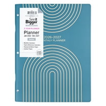 See it Bigger 2-Year Monthly Planner Large (8.5" x 11") Jan 2026 - Dec 2027
