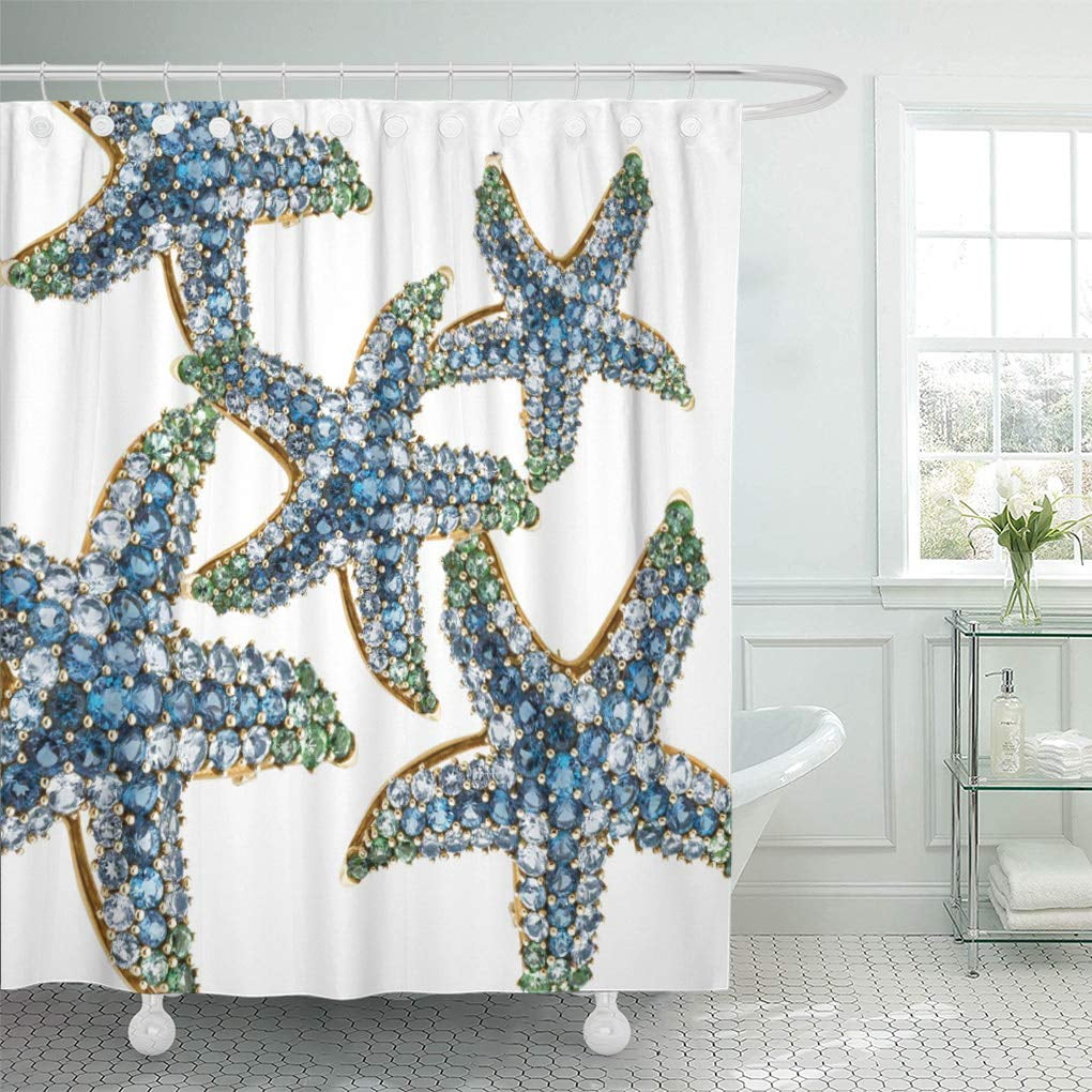 Cynlon Rhinestones Starfish Blue Rhinestone Stars Costume Diamonds Vintage Beach Bathroom Decor Bath Shower Curtain 66x72 Inch Walmartcom Walmartcom Cynlon Rhinestones Starfish Blue Rhinestone Stars Costume Diamonds Vintage Beach Bathroom Decor Bath Shower Curtain 66x72 Inch Walmartcom Walmartcom