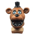 thumbnail image 1 of Máscara de látex de Freddy Bear Five Nights para Halloween, 1 of 2