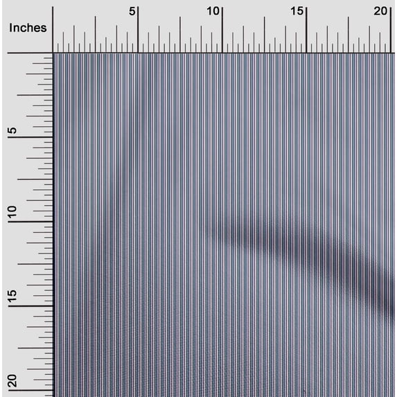 oneOone Organic Cotton Poplin Twill Fabric Shadow Stripe Print Fabric By The Yard 42 Inch Wide