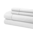 thumbnail image 3 of Greek Key Ultra Soft 1800 Series Egyptian Comfort 3 Piece Sheet Set (Twin XL, White), 3 of 3