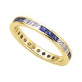 thumbnail image 2 of Karina B� Genuine Sapphire Eternity Band, 2 of 9