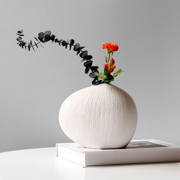 FRCOLOR Decor Decoration Ceramic Vase Table Centerpiece Creative