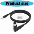 thumbnail image 6 of Professional Audio Cable 3.5mm TRS Straight Head to XLR Right Angle Connector Wire for Studio Recording and Live, 6 of 10