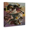 thumbnail image 4 of Thick As Thieves Animals Canvas Wall Art, design by Heather Gauthier, 4 of 8