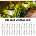 thumbnail image 4 of 100 bombillas en miniatura con base T5 286 para luz de matrícula, luz de posición lateral, salpicadero de coche, domo interior, 4 of 5