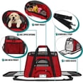 thumbnail image 3 of PetAmi Transportín para mascotas aprobado por la aerolínea para gatos, transportador de perros de lado suave para perros pequeños, suministros de viaje para gatos, accesorios para gatos de interior, b, 3 of 5