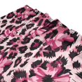 thumbnail image 3 of Yayeee Shower Curtain with Hooks 72"x72" Waterproof Fabric Bathroom Hanging Decor, Pink Floral Leopard Pattern, 3 of 5