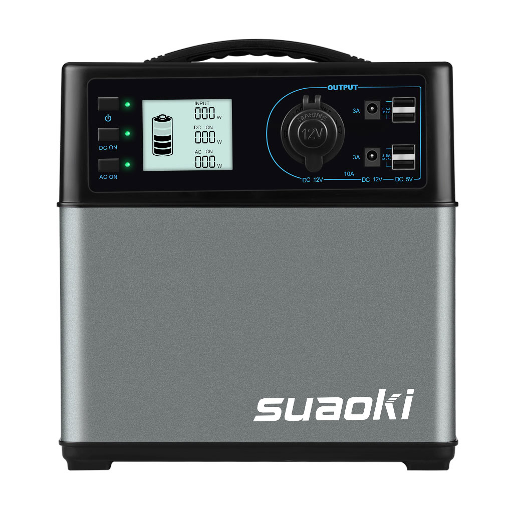 SUAOKI 400Wh/120,000mAh Portable Generator Power Station Power Supply