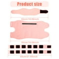 thumbnail image 4 of 2Pcs Washable Reusable Essential Oil Wrap Leak-Proof Oil Pack Wrap Breathable Comfortable Cotton Oil Pack with Adjustable Elastic Straps for Waist Neck, 4 of 5