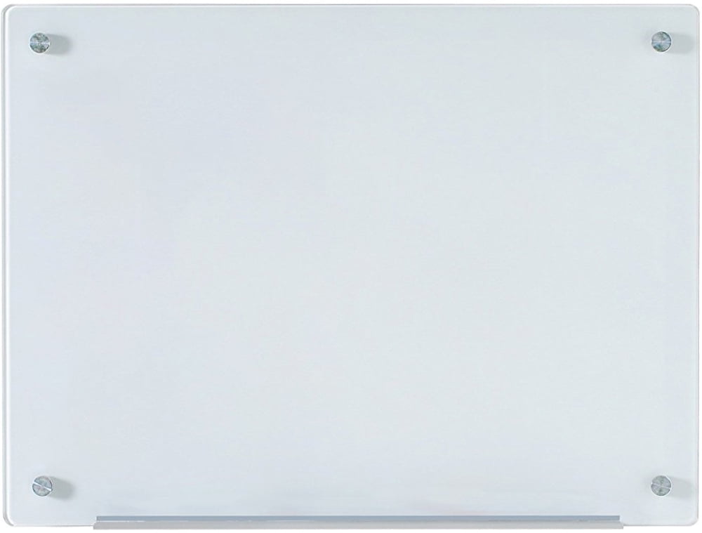 AudioVisual Direct White Glass DryErase Board Set 17 3/4 x 23 5/8