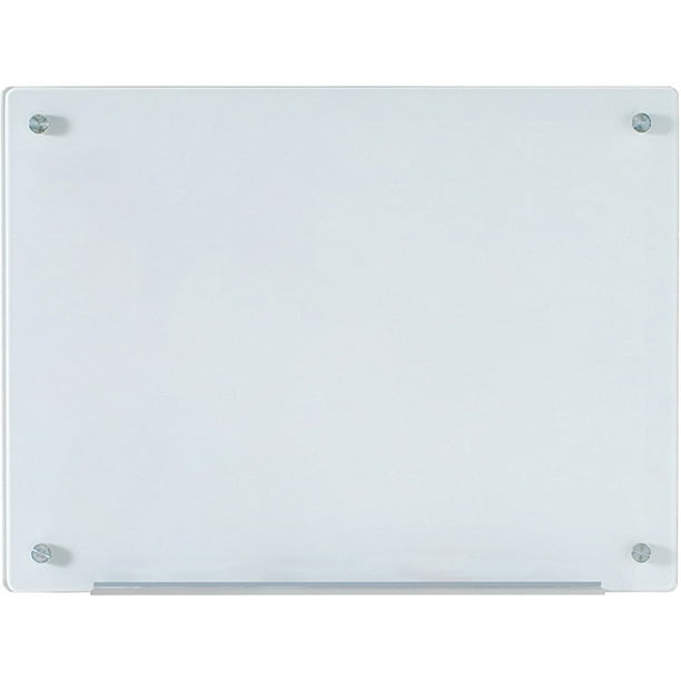 AudioVisual Direct White Glass DryErase Board Set 17 3/4 x 23 5/8