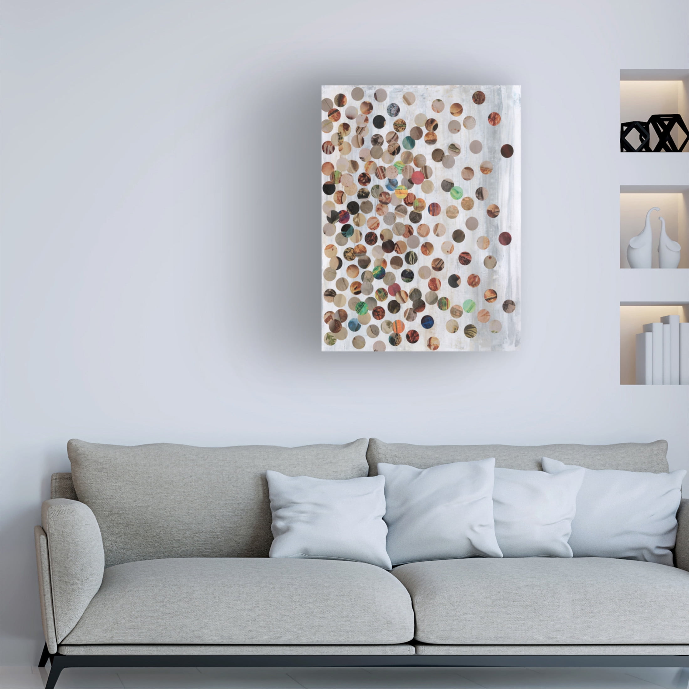 Trademark Fine Art Natalie Avondet  100 Pennies II Canvas Wall Art