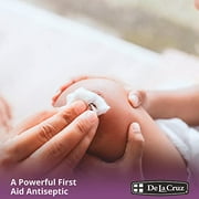 De La Cruz 1% Gentian Violet First Aid Antiseptic for cuts, scrapes and burns, 1 fl oz