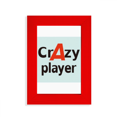 thumbnail image 1 of Brief Best Cool Player Athlete Picture Display Art Red Photo Frame, 1 of 4