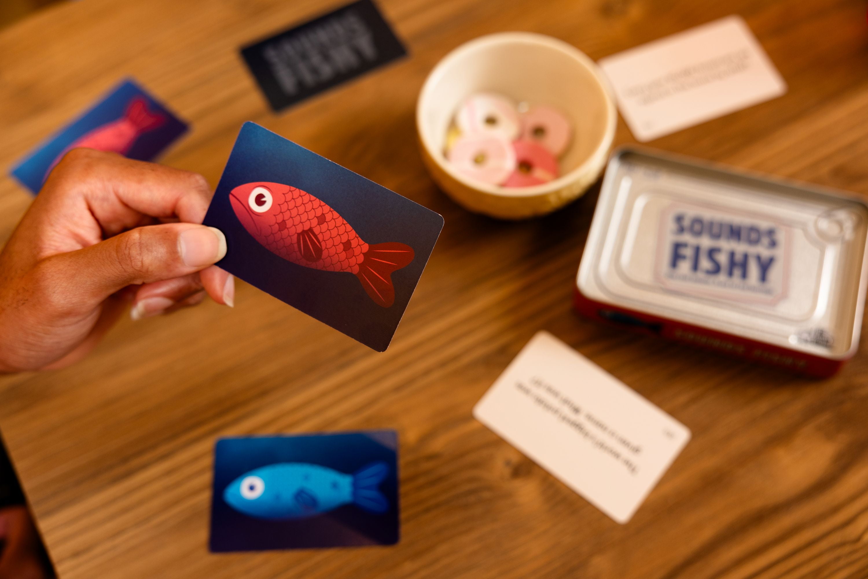 Big Potato Games Sounds Fishy Travel Tin