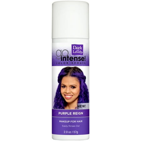 SoftSheen-Carson Dark and Lovely Go Intense Temporary Hair Color Sprays, Purple Reign, 2 (Best Hair Color Spray)
