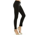 thumbnail image 6 of A2Y Women's Comfort Mordern Stretch Skinny Ponte Pants Light Grey S, 6 of 7