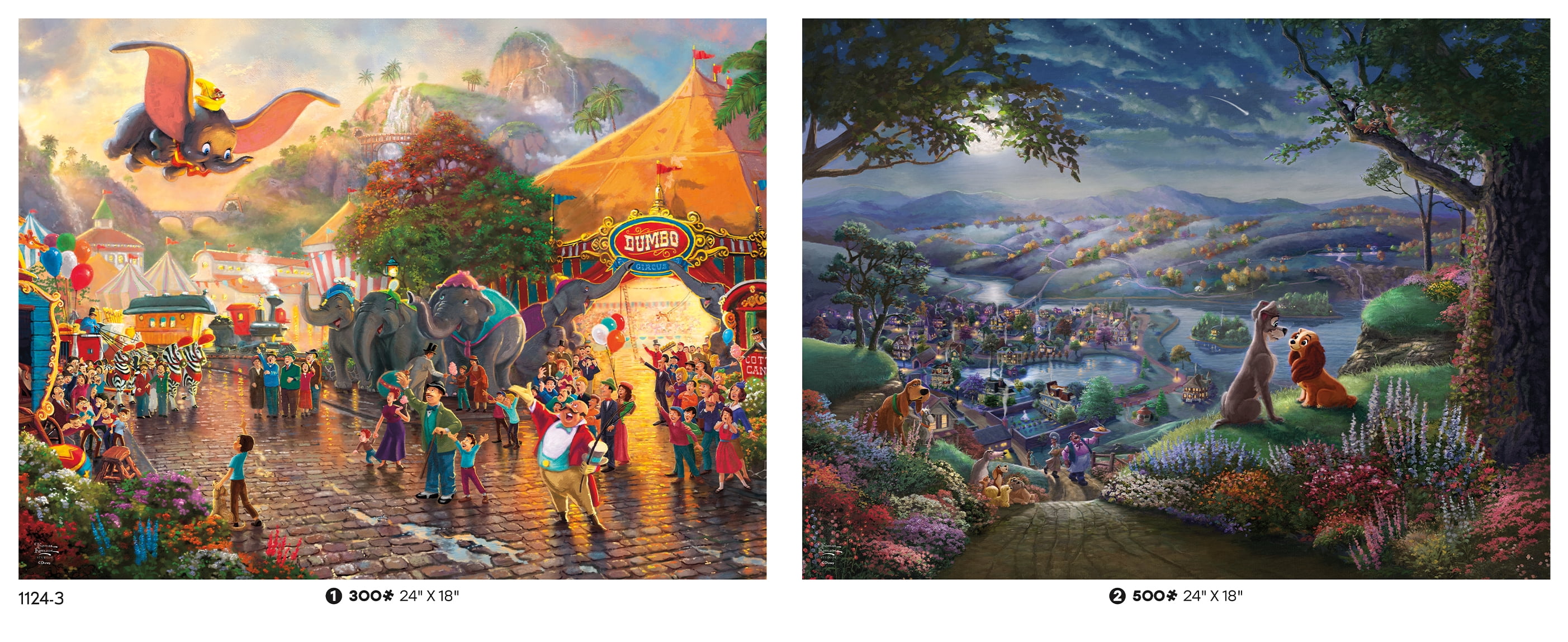 Ceaco Disney 3 in 1 Classic Multipack Jigsaw Puzzle