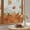 Beige, variant on Rainbow Window Privacy Film Thanksgiving Fall Stain Glass Window Film for Glass Door Sticker Static Cling Heat Blocking Orange Pumpkin Berry Falling Maple Leaf Sunroof Decal for Car Home 35.4"x78.7"
