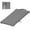 Gray, variant on Mwin Starlink Mini Protective Cover, Waterproof Scratch-Resistant Silicone Case with Wavy Edge Design for Satellite Antenna, Portable Protector for RV (Black)
