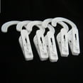 thumbnail image 3 of 10 Laundry Hooks Clothes Pins Hanging Clips Plastic Hanger Home Travel Portable, 3 of 4