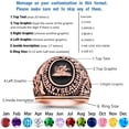thumbnail image 2 of Personalized Custom Class Rings Sterling Silver Rings Class Rings for Women High School Cubic Zirconia Birthstone Women's Class Rings Graduation Rings for Women 2024 Size 5-15 Gold Plated Class Rings, 2 of 9