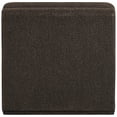 thumbnail image 3 of Meridian Furniture Ollie Brown Boucle Fabric Armless, 3 of 7