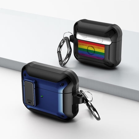 Duo Shield Secure Lock Designed For AirPods 3rd Gen With Hook  Blue/Black price history on PriceWatchPro