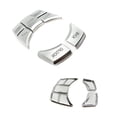 thumbnail image 4 of Xotic Tech 5X Interior Multi-Media Button Cover Decor For BMW 2 3 4 5 6 X5 X6 i3 Z4 M Series, 4 of 5