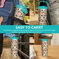 thumbnail image 7 of 30oz Handheld Travel Tumbler with Handle – Double Wall Stainless Steel Insulated Cup, Flip Straw Lid, Leak-Proof & BPA-Free for Hot and Cold Drinks – Durable Coffee & Juice Mug Pink, 7 of 7