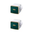 thumbnail image 1 of tamizeot Toothpaste Squeezer Dust-proof Dispenser Facial Rolling Holder Bathroom Green 2Set, 1 of 6