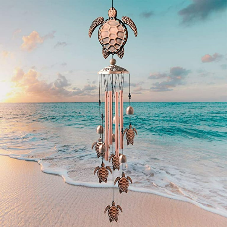 Sea Turtle Wind Chimes for Outer Space, Sea Turtle Gifts for Women, Sea  Turtle Wind Chimes, Wind Chime Decor for Garden, Porch, Patio, Sea Turtles 