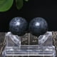 thumbnail image 2 of Pelotas de Ejercicio Chino BRABUD Gris Oscuro Sin Campanas para Aliviar el Estrés, 2 of 8