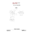 thumbnail image 4 of Elite Sinks EC9808 Porcelain Wall-Mounted Corner Sink, White, 4 of 4